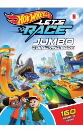 Hot Wheels Jumbo Colouring Book 